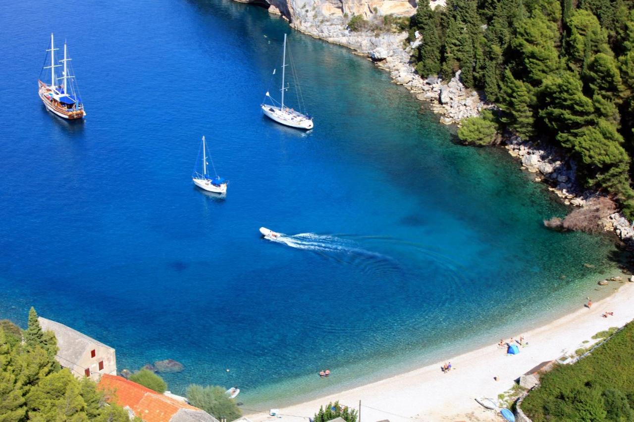 Apartments By The Sea Cove Zarace - Gdinj, Hvar - 2047 Экстерьер фото